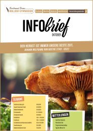 infobrief Oktober GYM