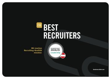 Infofolder BEST RECRUITERS AUT 2024/25