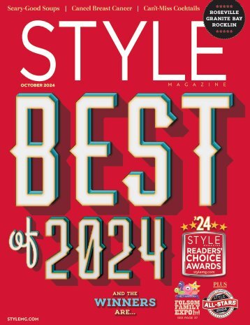 STYLE MAGAZINE OCTOBER 2024 READERS CHOICE AWARDS-ROSEVILLE GRANITE BAY ROCKLIN EDITION