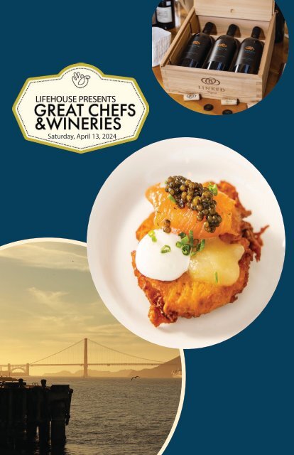 2024 Great Chefs &amp; Wineries Event Program