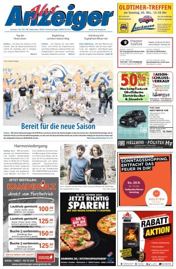 Ihr Anzeiger Itzehoe 39 2024