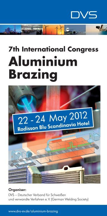 7th International Congress Aluminium Brazing - DVS