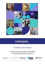 HaHuJobs - Revolutionising Ethiopia’s Job Market Through Data-Driven Solutions