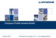 Company Profile streisal GmbH