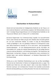 Gleichenfeier im Kulturschlössl - Waidhofen an der Thaya