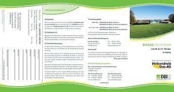 Biogas-FachForum - Schnutenhaus & Kollegen