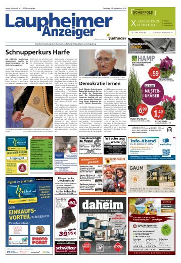 28.09.2024 Laupheimer Anzeiger