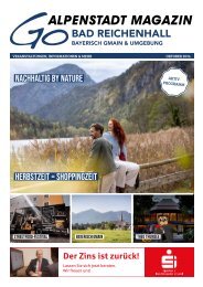 GO Magazin Bad Reichenhall Oktober 2024