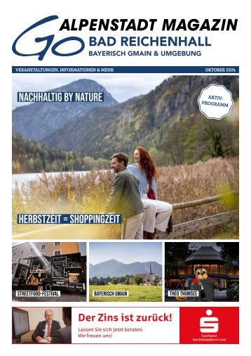 GO Magazin Bad Reichenhall Oktober 2024