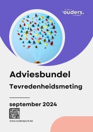 Adviesbundel - Tevredenheidsmeting
