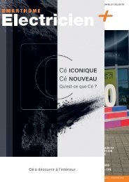 Smarthome Electricien+ d’octobre 2024 - IFA Berlin - Thermographie - Éclairage des commerces