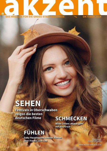 akzent Oktober 2024 für die Region Bodensee-Oberschwaben