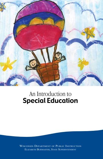 Wisconsin Department of Public Instruction: An Introduction to ...