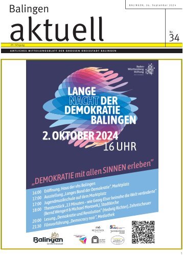 Balingen aktuell Nr. 34