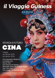 Storia e futuro - Cina 2025-2026 - Guinesstravel