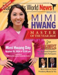 Martial Arts World News Magazine - Volume 24 | Issue 5 | Special Edition