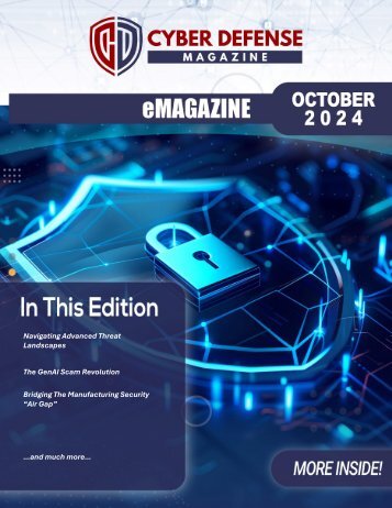 The Cyber Defense eMagazine October Edition for 2024
