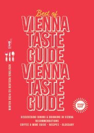 Vienna Taste Guide – Discover Vienna’s Best Dining Spots