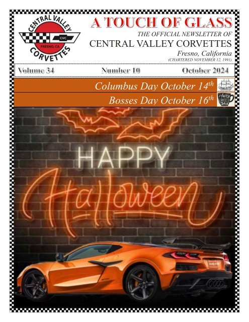 Central Valley Corvettes of Fresno - October 2024