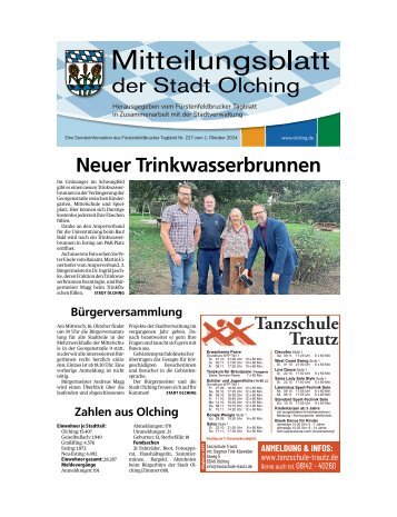 Mitteilungsblatt der Stadt Olching | Oktober 2024