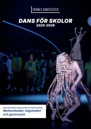 Säljblad Blandat på Skånes Dansteater
