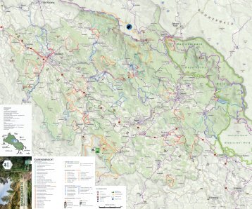 Arberland Wanderkarte