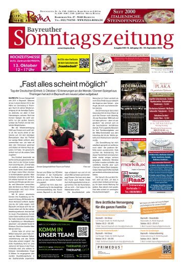 2024-09-29  Bayreuther Sonntagszeitung