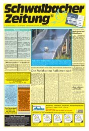 Schwalbacher Zeitung