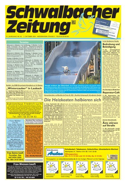 Schwalbacher Zeitung