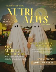 NutriNews October 2024: Sugars and Sweeteners