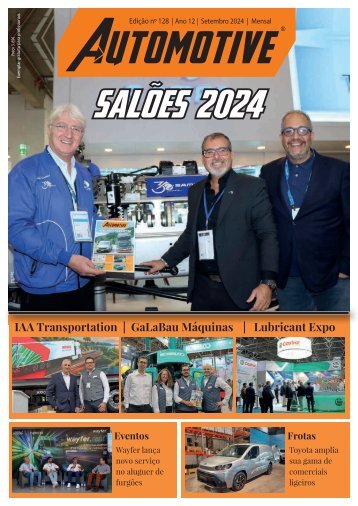 Revista Automotive nº 128 Setembro 2024