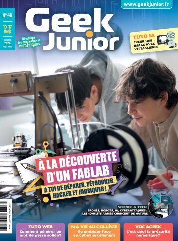 Geek Junior N°49 - octobre 2024 - Extrait