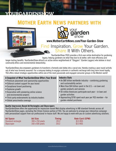 Media Kit - Mother Earth News