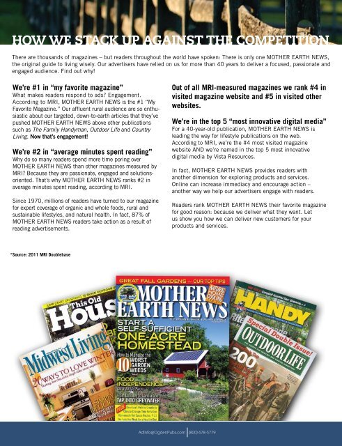 Media Kit - Mother Earth News