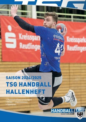TSG Handball Hallenheft 2024_2025