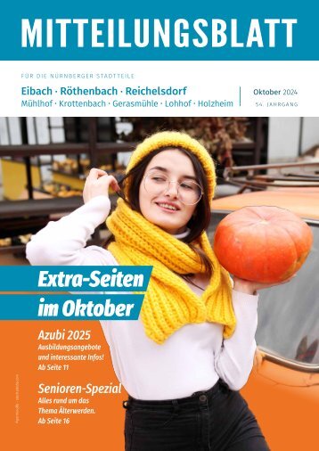 Mitteilungsblatt Nürnberg-Eibach/Reichelsdof/Röthenbach - Oktober 2024