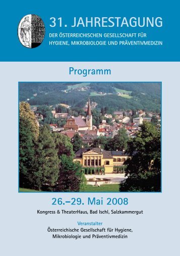 Programm 26.–29. Mai 2008 - Österreichische Gesellschaft für ...