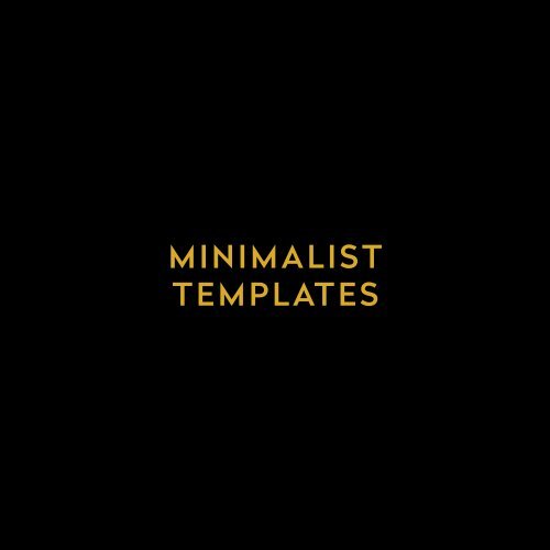 New Templates