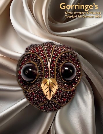Gorringe's Silver, Jewellery & Watches Sale - Tuesday 15th October starting at 10am