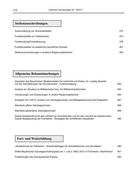B 1162 Amtlicher Schulanzeiger - Die Regierung von Niederbayern