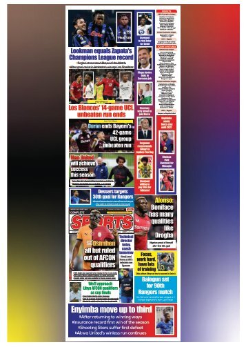 COMPLETE SPORTS - THURSDAY, OCT 3, 2024