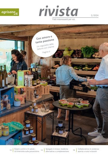 Rivista Agrisano per i clienti 02/2024