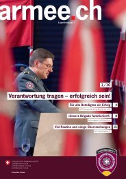 Verantwortung tragen – erfolgreich sein! - Logistikbasis der Armee ...