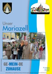 Mariazell Ma rz 2012_Mariazell Oktober 2009 - Stadt Mariazell