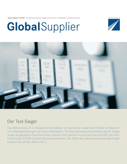 Fotografie: Thomas Rathay Der Global Supplier erscheint ... - Daimler