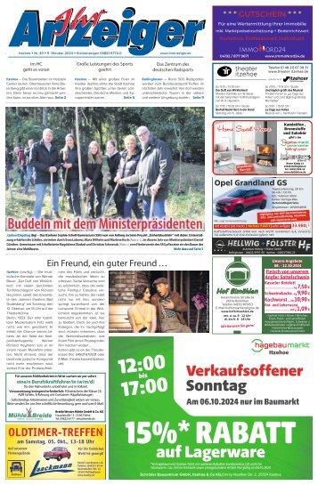 Ihr Anzeiger Itzehoe 40 2024