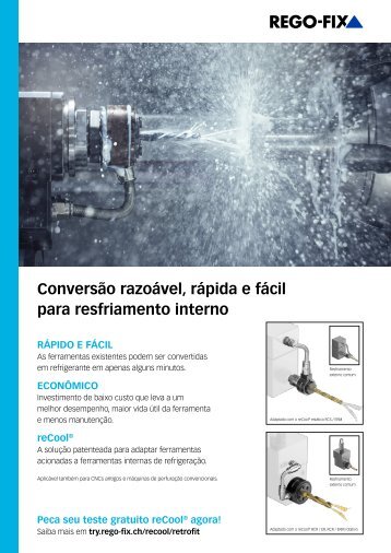 ER reCool® RCR Flyer PORTUGUES