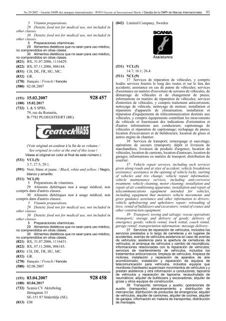 Declarations made by Contracting Parties of the Madrid System ...