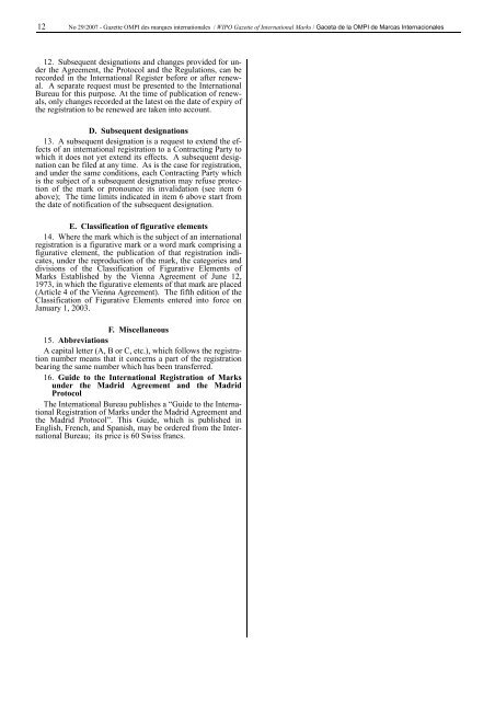 Declarations made by Contracting Parties of the Madrid System ...