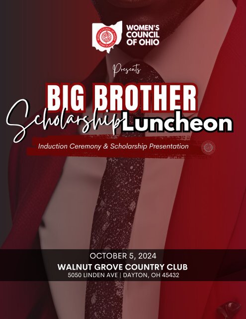 The 2024 Women's Council of Ohio Big Brother Scholarship Luncheon